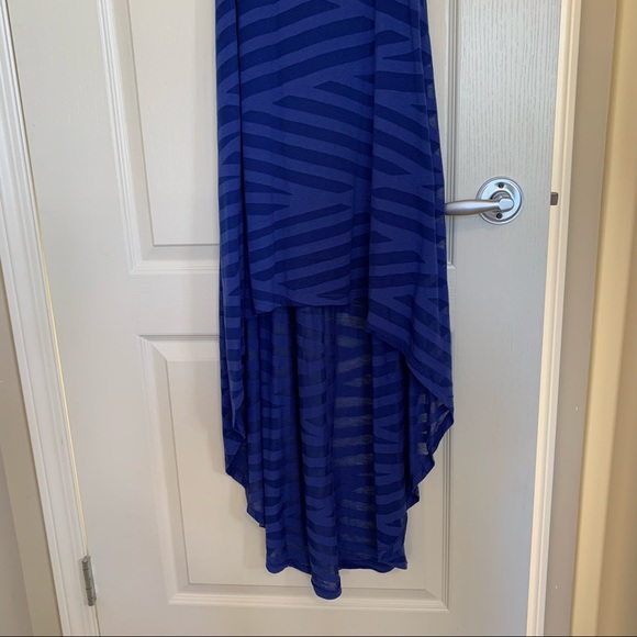 Seven7 Blue High Low Dress - Picture 3 of 6